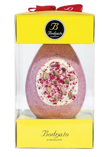 Bodrato Uovo di cioccolato con Lampone e Pistacchio 120 g