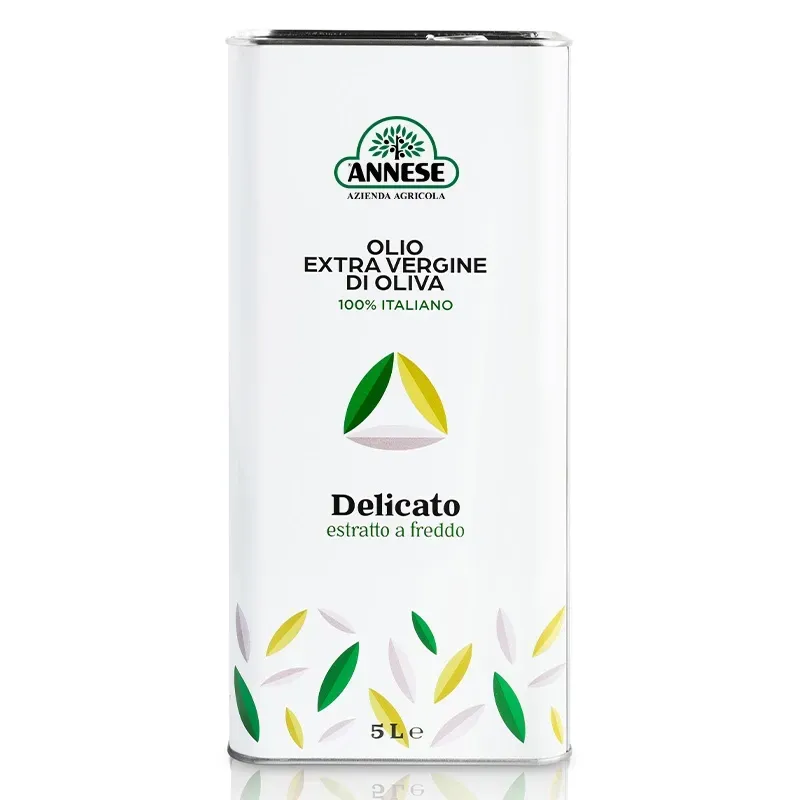 Annese Olio Extra Vergine di Oliva Delicato estratto a freddo – Latta 5 LT