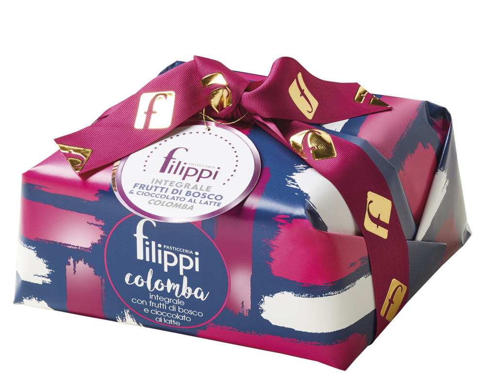 Filippi Colomba Integrale con Frutti di bosco e cioccolato al latte  gr 1000