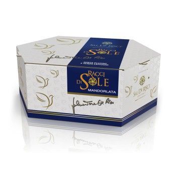 Sal de Riso Colomba Mandorlata farcita con bucce d'arancia candite e glassa di mandorle senza glutine e senza lattosio gr 500