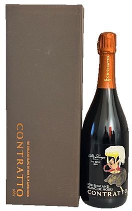 Contratto For England Blanc de Noirs Alta Langa Pas Dose DOCG 2017 750 ml - 12,5 vol Astuccio
