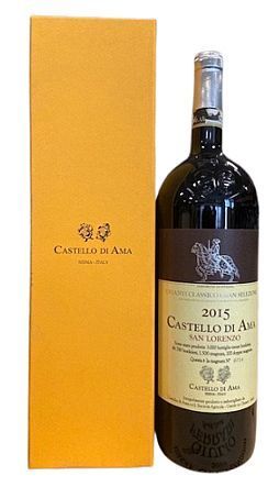 Castello di Ama San Lorenzo Chianti Classico DOCG 2015 1,5 LT - MAGNUM astuccio Castello di Ama San Lorenzo Chianti Classico DOCG 2015 1,5 LT - MAGNUM astuccio