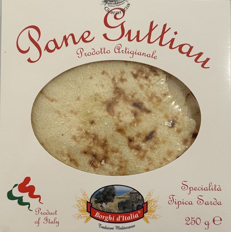 Borghi d'Italia Pane Guttiau Prodotto Artigianale 250 gr