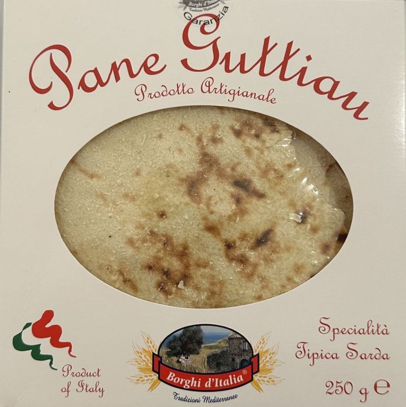 Borghi d'Italia Pane Guttiau Prodotto Artigianale 250 gr