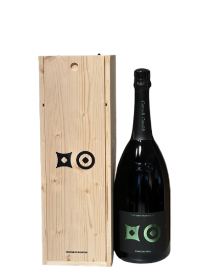 Contadi Castaldi Pinònero Dosaggio Zero Riserva  2017 Franciacorta  MAGNUM astuccio legno - vol.12,5 %