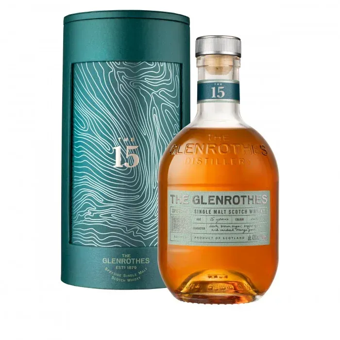 The Glenrothes 15 Y.O. Speyside Single Malt Scotch Whisky  70 cl / 43° con Astuccio