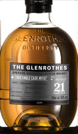 The Glenrothes 21 Y.O. Speyside Single Malt Scotch Whisky  1999 #cask8157 70 cl / 58°