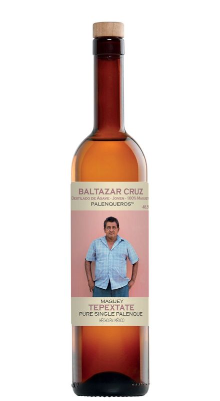 Palenque Tepextate Baltazar Cruz Gomez Spirit Mexico 700 ml - vol. 48.5°