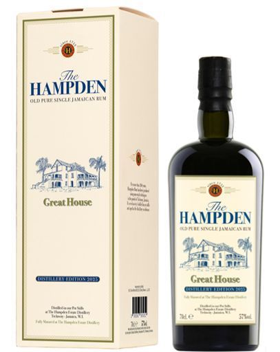 Hampden Great House Distillery Edition 2025 70 cl / 57° Jamaica astuccio