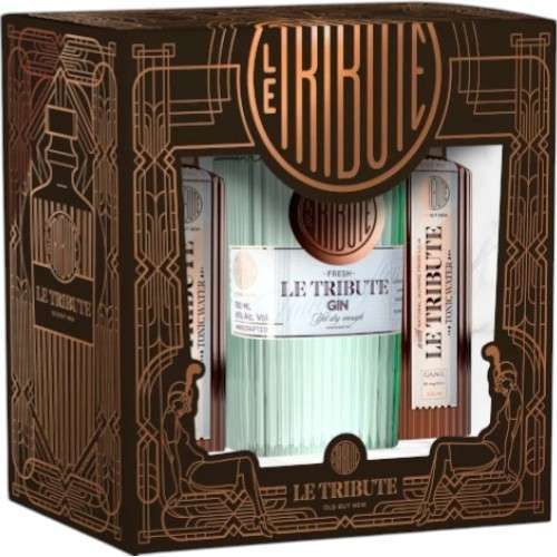 Le Tribute + 2 Toniche 700 ml vol.43° Carton Pack Le Tribute + 2 Toniche 700 ml vol.43° Carton Pack