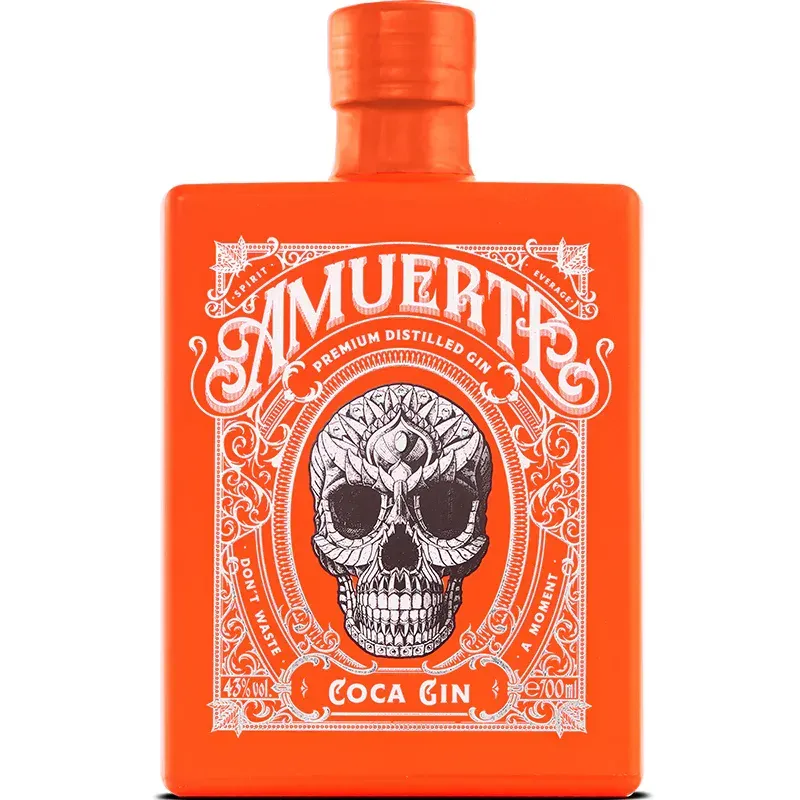 Gin 'Coca Leaf Orange' 70cl - Amuerte