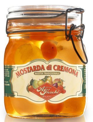 Fieschi Mostarda di Cremona Frutti Misti 1 KG Fieschi Mostarda di Cremona Frutti Misti 1 KG