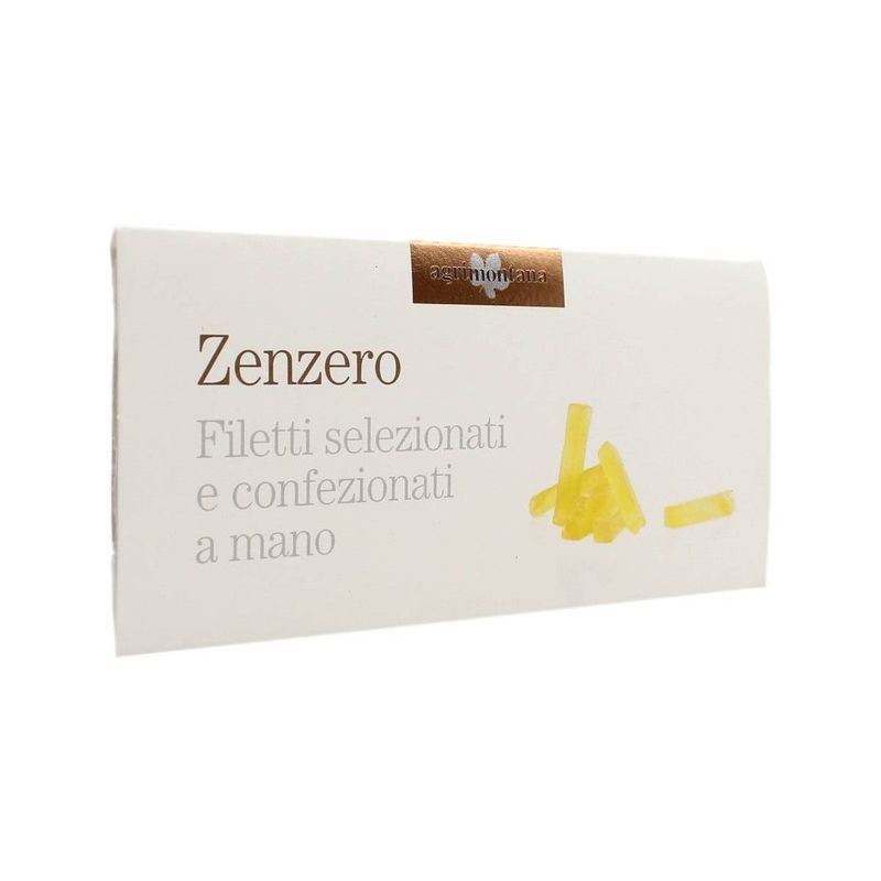 Agrimontana Zenzero Filetti selezionati e confezionati a  mano 200 g Agrimontana Zenzero Filetti selezionati e confezionati a  mano 200 g