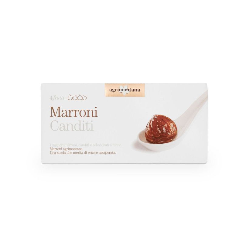 Agrimontana 4 Marroni Canditi 80g Agrimontana 4 Marroni Canditi 80g