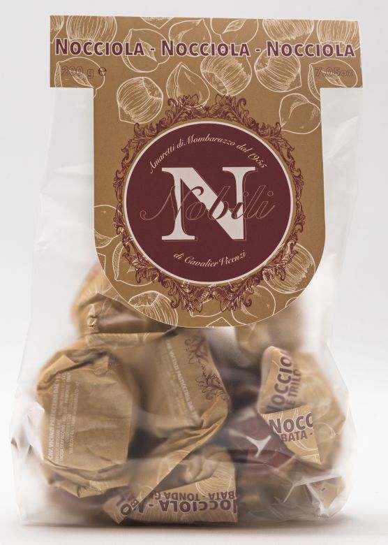 Nobili Amaretti di Mombaruzzo Dolcetto Morbido alla Nocciola 200 g