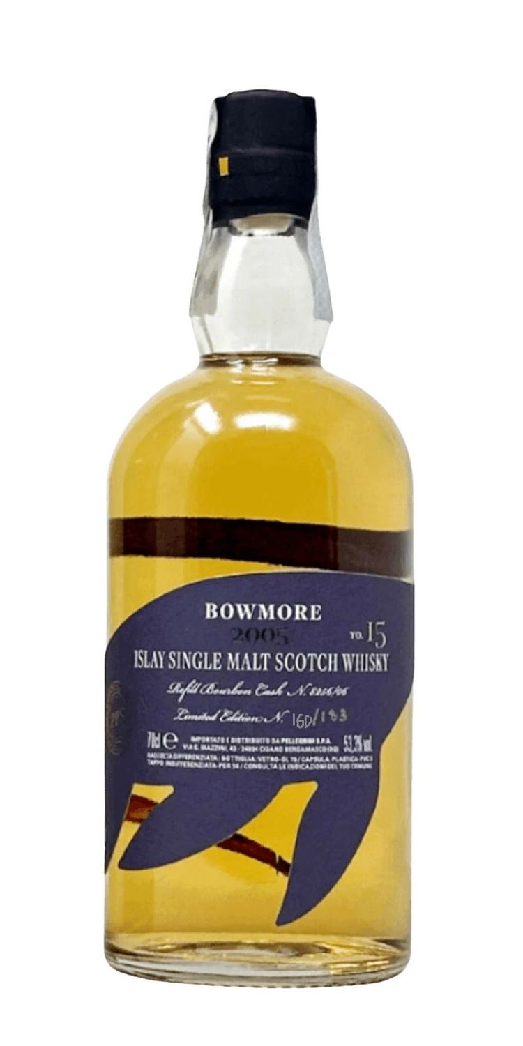 Bowmore Islay Single Malt Cask Scotch Wkisky 15 YO - 2005 700 ml - vol.52,2° astuccio