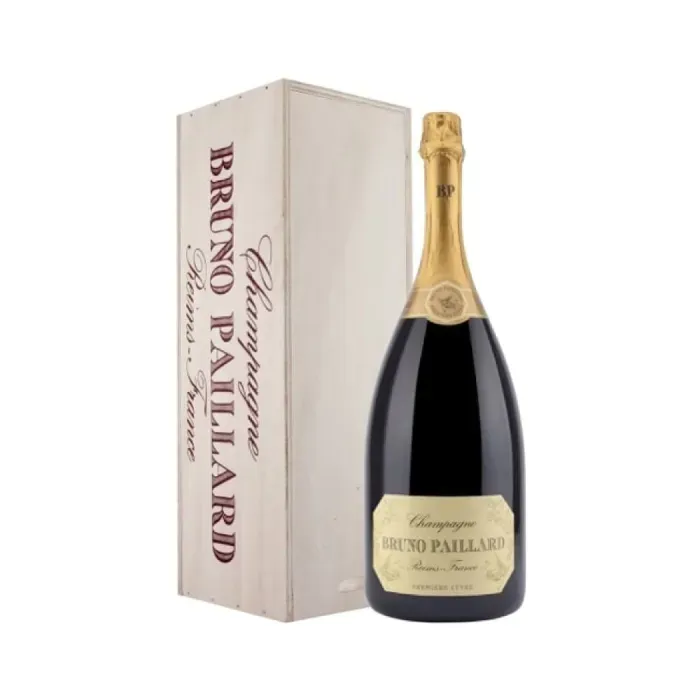 Bruno Paillard PREMIÈRE CUVÉE EXTRA-BRUT JEROBOAM 3000 Ml 12% vol cassa in legno sigillata Bruno Paillard PREMIÈRE CUVÉE EXTRA-BRUT JEROBOAM 3000 Ml 12% vol cassa in legno sigillata