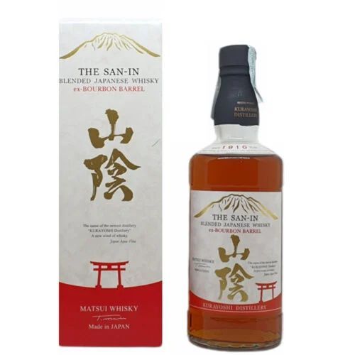 The San-In Blended Whisky ex- Bourbon Barrel  700 ml vol.43° astuccio
