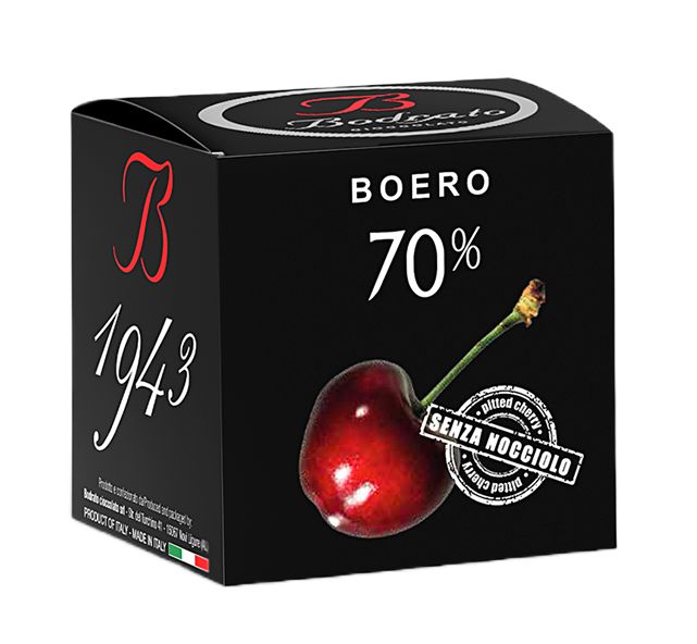 Bodrato Cubo di boeri extra fondenti 70% senza nocciolo 200 gr
