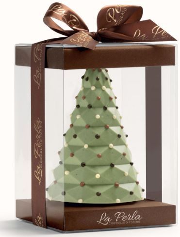 La Perla Albero di cioccolato al pistacchio salato 250g