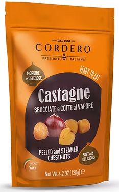 Cordero Castagne sbucciate e cotte al vapore 120gr