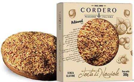 Cordero Torta di Nocciole 300 gr