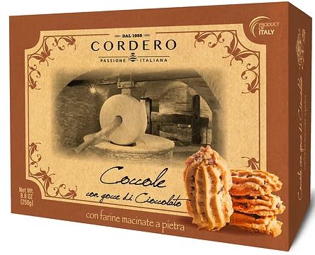 Cordero Coccole con gocce di cioccolato 250gr