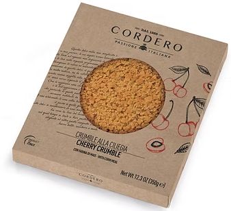 Cordero Crumble alla ciliegia 350gr