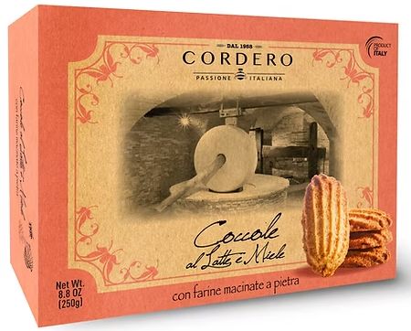 Cordero Coccole latte e miele 250gr