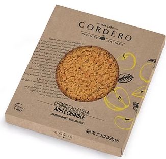 Cordero Crumble alla mela 350gr