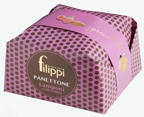 Filippi Panettone Lamponi e Cioccolato 1000g