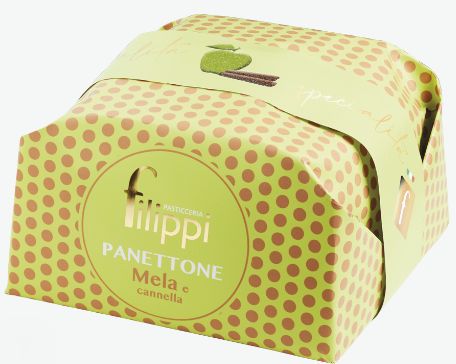 Filippi Panettone Mela candita e Cannella 1000g