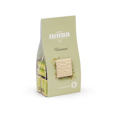 Babbi Viennesi Dolci Pensieri Pistacchio sacchetto 10 pezzi Babbi Viennesi Dolci Pensieri Pistacchio sacchetto 10 pezzi