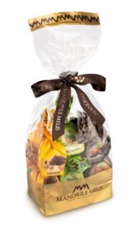 Mandrile Melis Cuneesi Mix senza Liquore, Cremino, Pistacchio,Nocciola e Fondente 250 gr sacchetto
