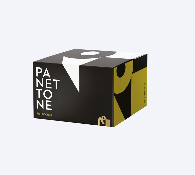 Pietro Macellaro Panettone Crema al Pistacchio - 1Kg Pietro Macellaro Panettone Crema al Pistacchio - 1Kg