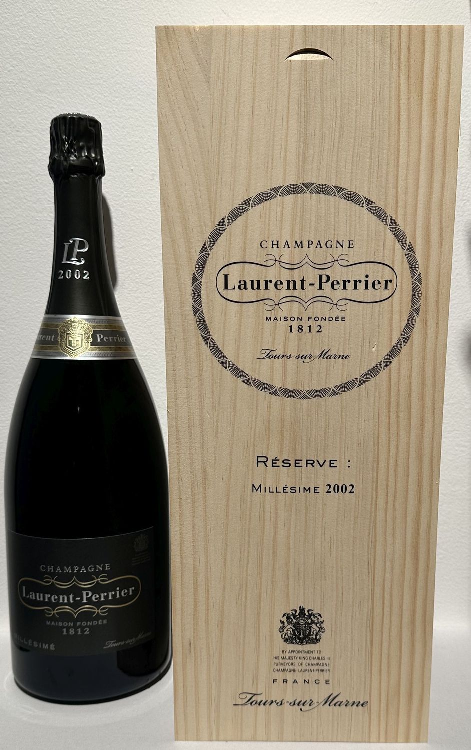 Laurent-Perrier Brut Millésimé Reserve 2002 Magnum -  (cassetta)