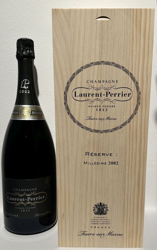 Laurent-Perrier Brut Millésimé Reserve 2002 Magnum -  (cassetta)