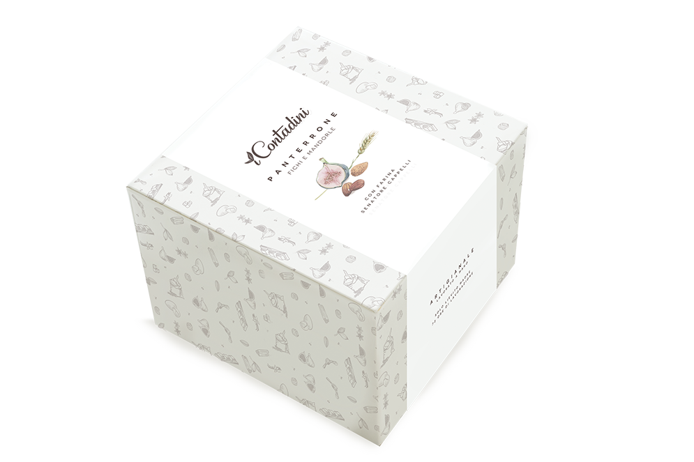 I Contadini Panterrone Fichi e Mandorle con farina Senatore Cappelli 1 KG