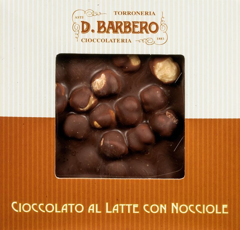 Barbero Cioccolato al Latte con Nocciole 120g
