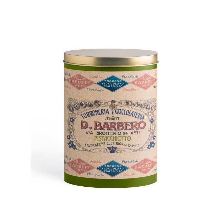 Barbero Pistacchiotto confezione in latta Ovale 150g