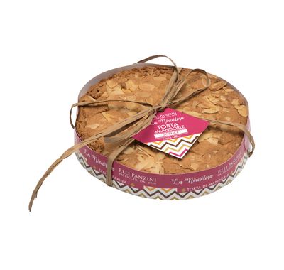 Fratelli Panzini Torta di Mandorle soffice senza farina 300 gr Fratelli Panzini Torta di Mandorle soffice senza farina 300 gr
