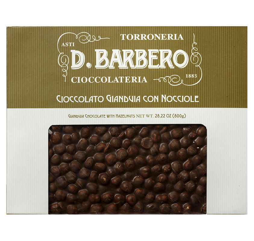 Barbero Cioccolato Gianduia con Nocciole 800g