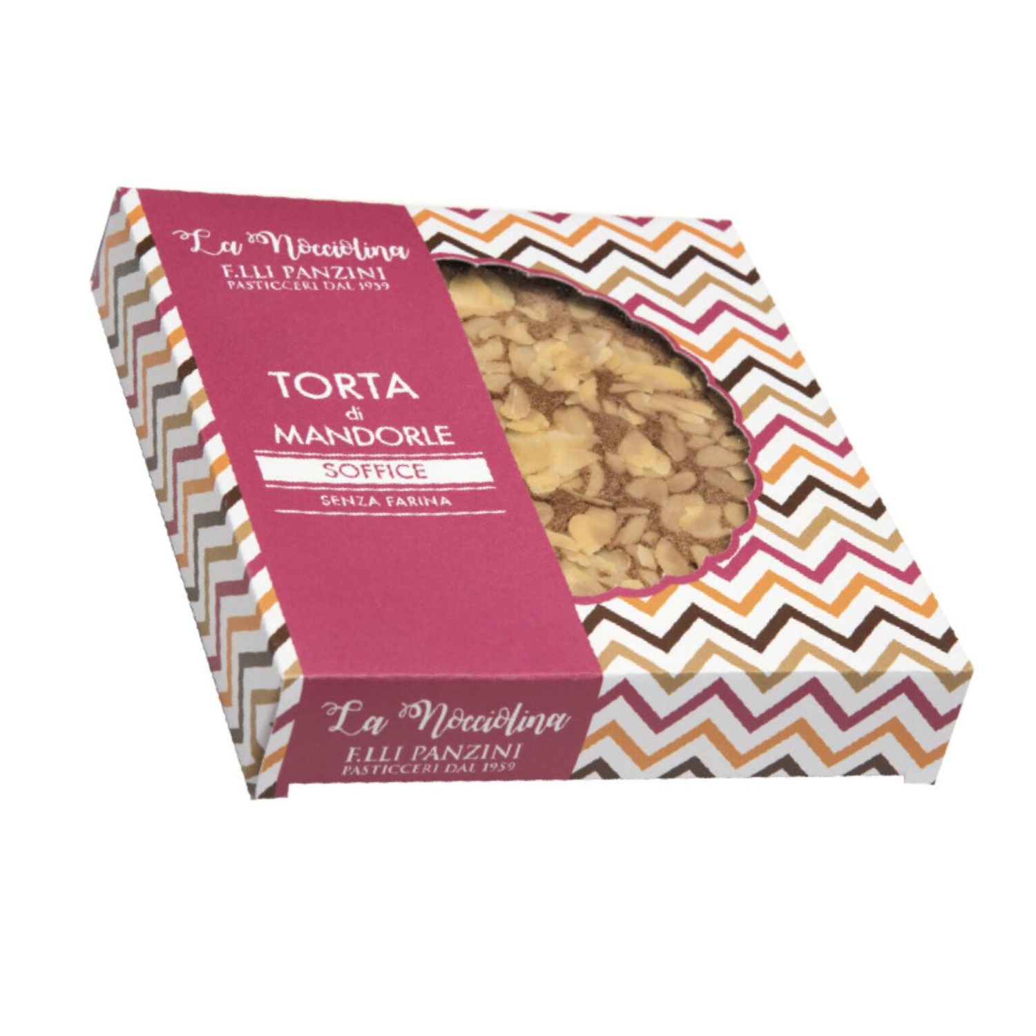 Fratelli  Panzini Torta di Mandorle soffice senza farina 80 gr