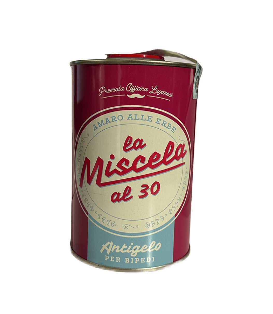 Premiata Officina Lugaresi La Miscela al 30 Antigelo per Bipedi - Amaro alle Erbe 1 LT