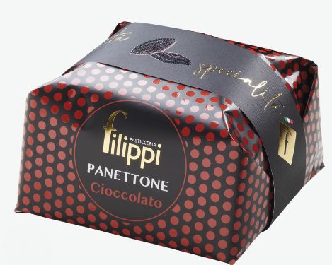 Filippi Panettone Cioccolato 500g senza Glassa