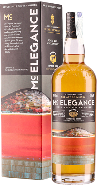 WHISKY HOUSE OF MCCALLUM MC ELEGANCE SAUTERNES FINISH | AC 70CL 43,5 VOL