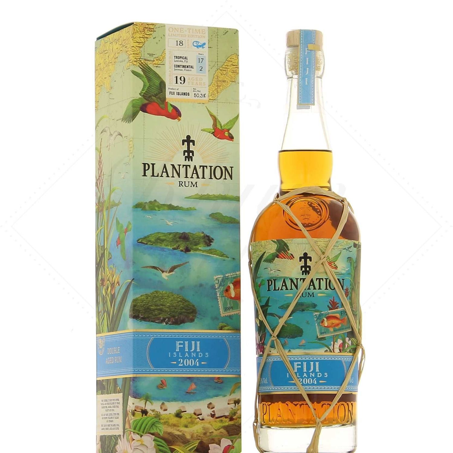 Plantation Fiji 2004 Vintage Collection 700 ml 50.3° vol astuccio Plantation Fiji 2004 Vintage Collection 700 ml 50.3° vol astuccio