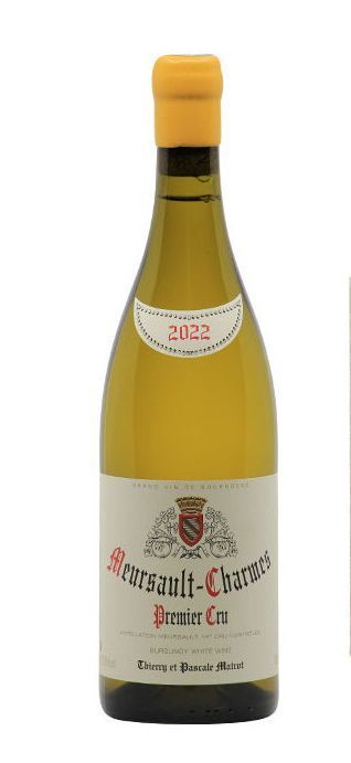 Thierry et Pascale Matrot Meursault-Charmes Premier Cru Appellation Meursault Controllée 2022 750 ml vol 13°