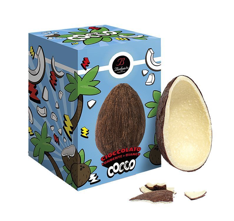 Bodrato Uovo al cioccolato bianco Passion Fruit 220 g