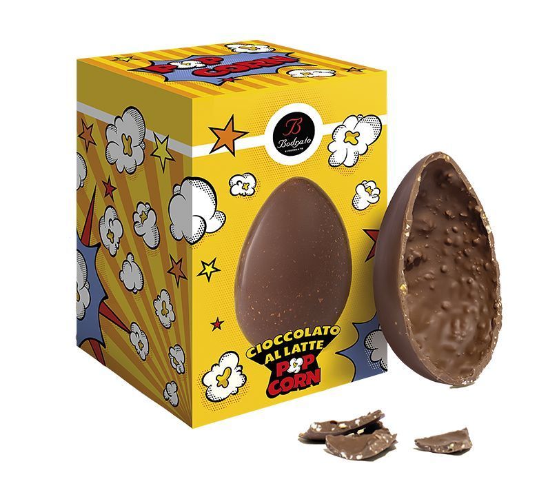 Bodrato Uovo al cioccolato al latte Pop Corn 200 g